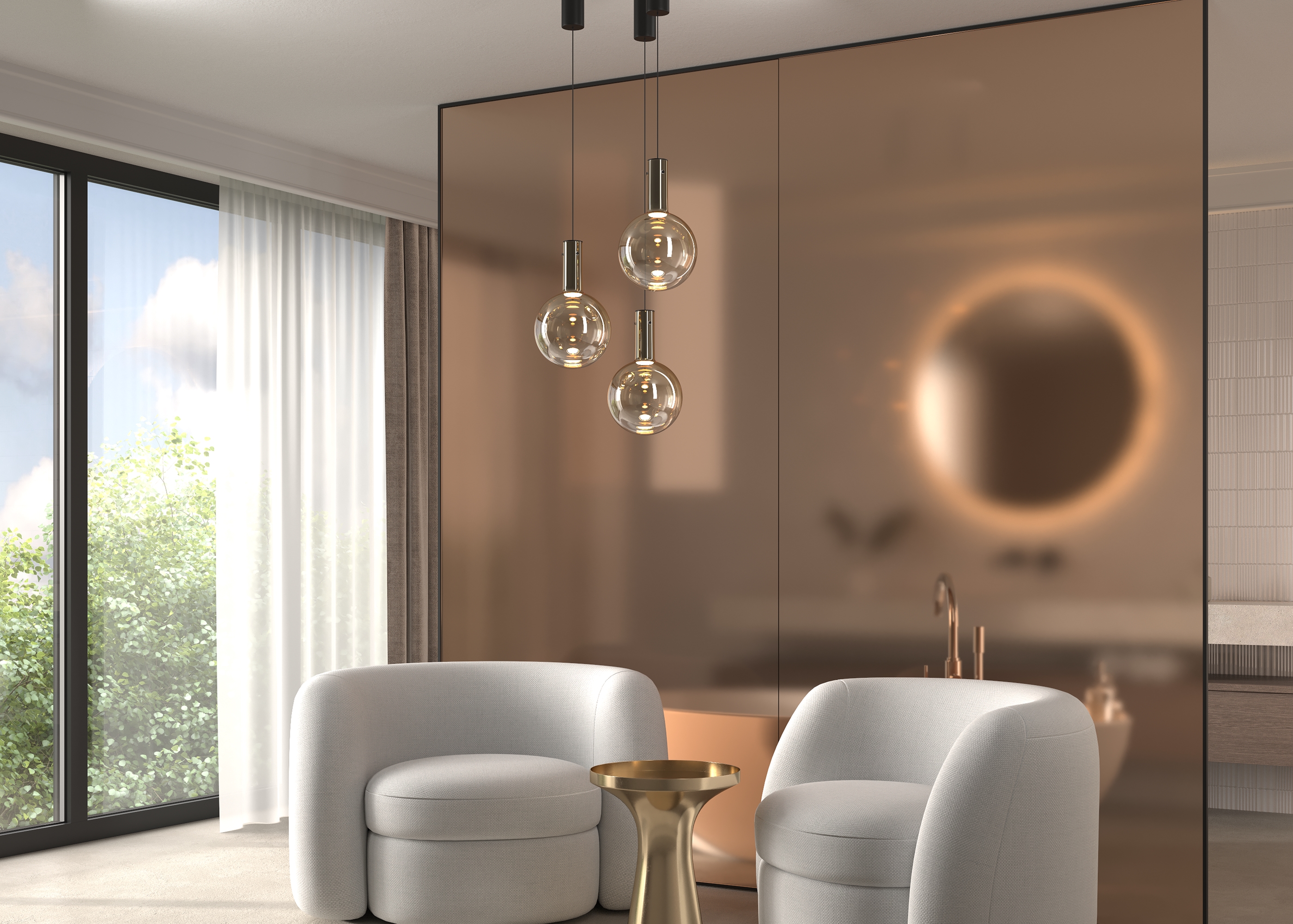 Подвесной светильник Maytoni MOD182PL-L6CG3K, фото 5